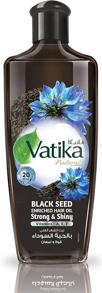 Vatika Naturals Blackseed Enriched Oil, 300 Ml
